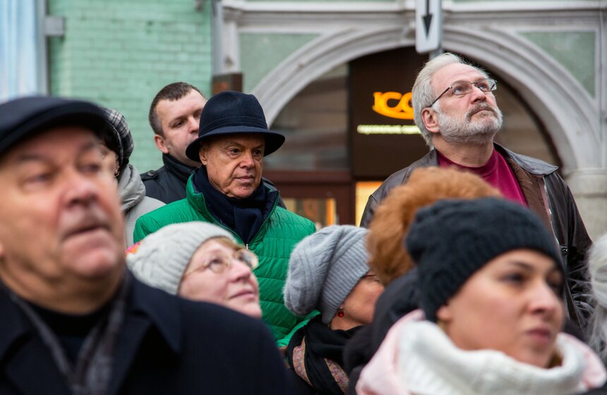 Открытие сквера Майи Плисецкой в Москве 14 фото