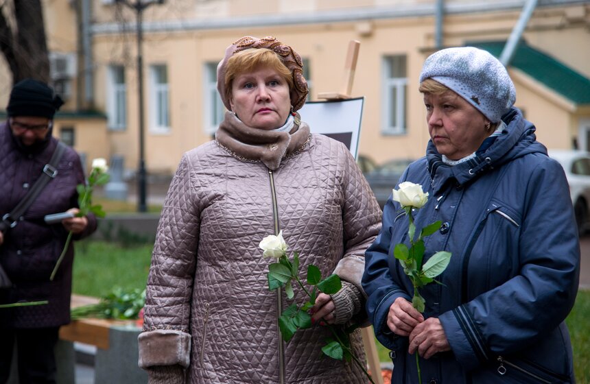 Открытие сквера Майи Плисецкой в Москве 3 фото