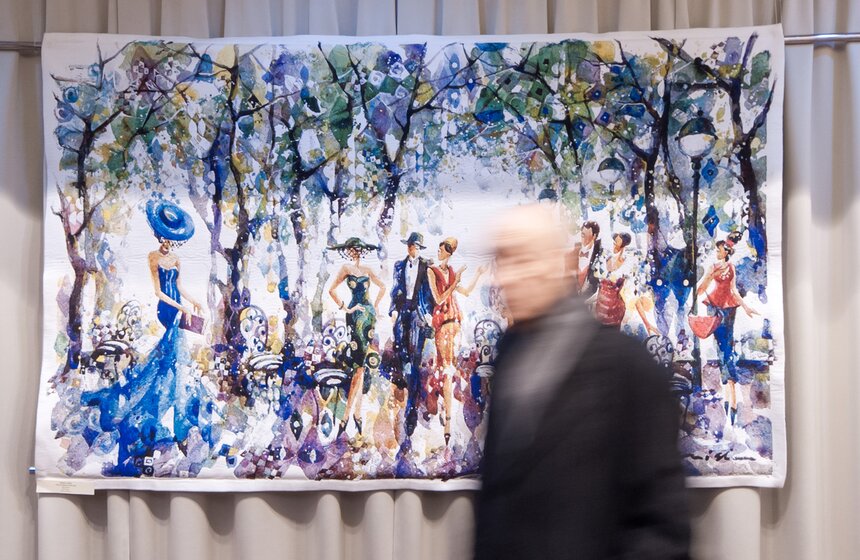 Выставку фарфоровых картин презентовали в столице 22 фото