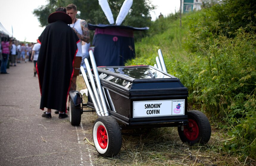 В Москве прошли гонки на тарантасах Red Bull Soapbox Race 4 фото