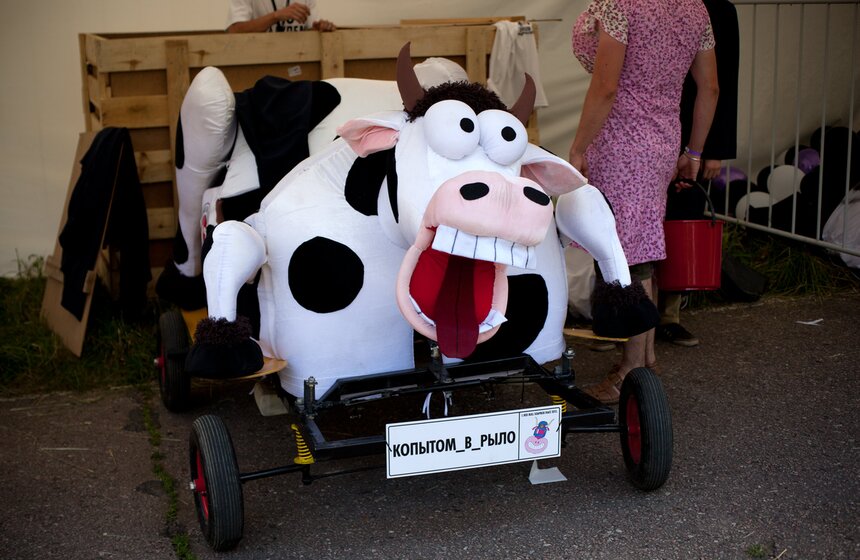 В Москве прошли гонки на тарантасах Red Bull Soapbox Race 3 фото
