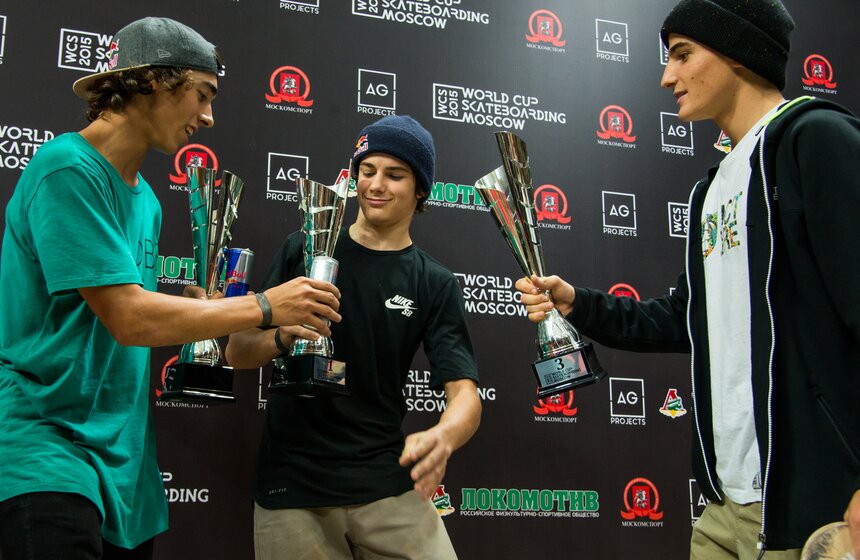В Москве прошел этап самой престижной серии по скейтбордингу 24 фото
