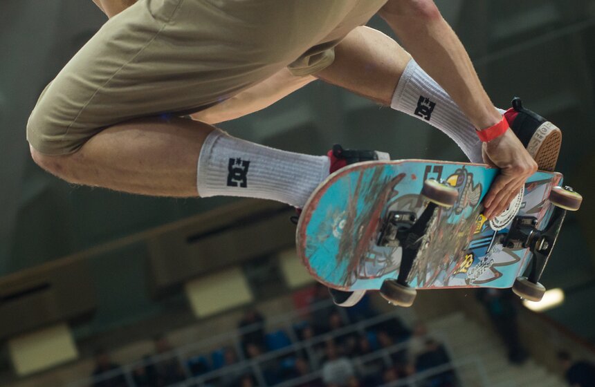 В Москве прошел этап самой престижной серии по скейтбордингу 19 фото