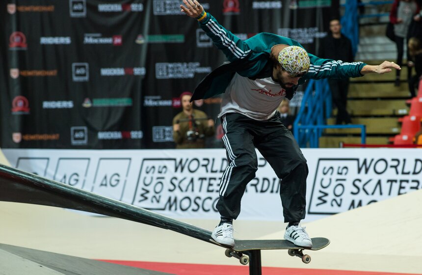 В Москве прошел этап самой престижной серии по скейтбордингу 7 фото