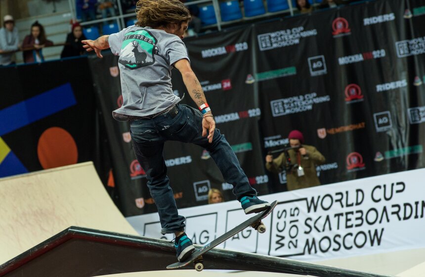 В Москве прошел этап самой престижной серии по скейтбордингу 6 фото