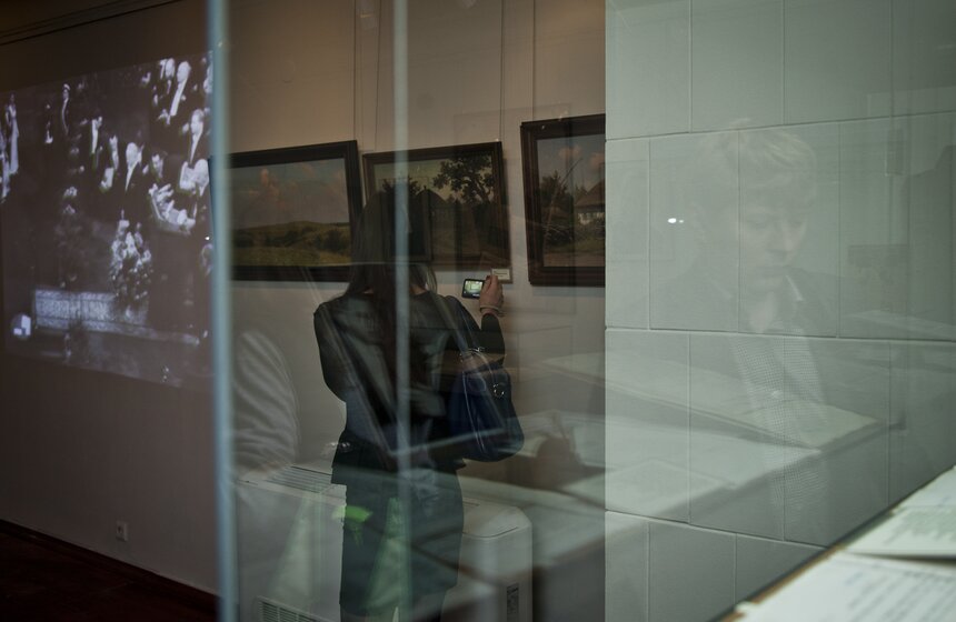 Выставка к 110-летию Михаила Шолохова в музее Пушкина 7 фото