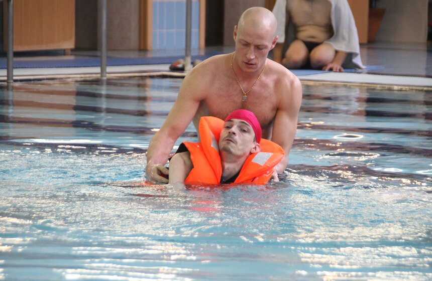 Осмотр отремонтированного психоневрологического интерната №20 11 фото