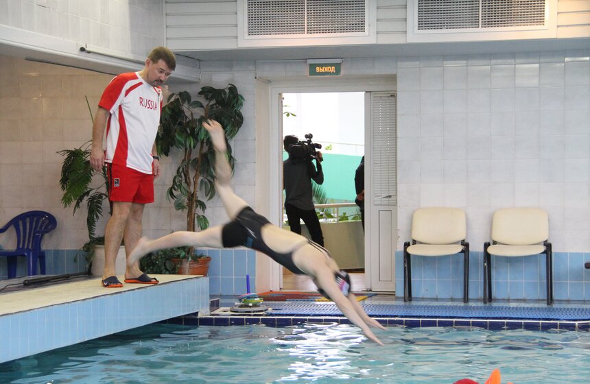 Осмотр отремонтированного психоневрологического интерната №20 14 фото