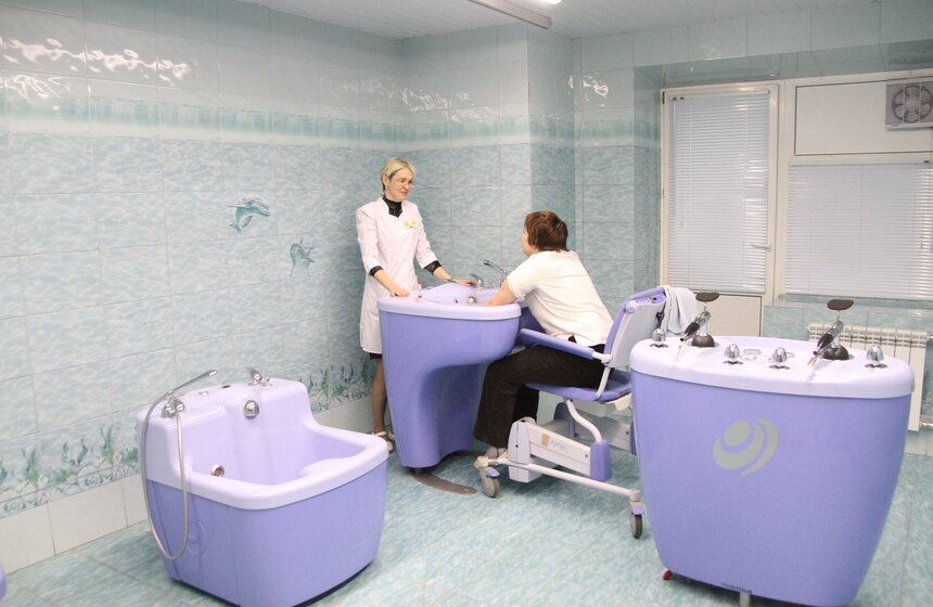 Осмотр отремонтированного психоневрологического интерната №20 6 фото