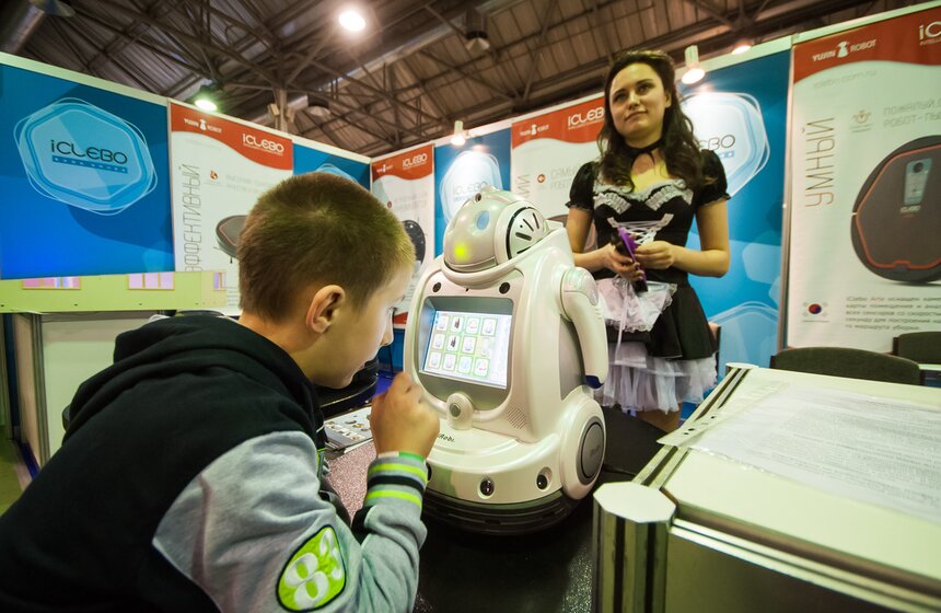 Выставка робототехники Robotics Expo 2015 в КВЦ "Сокольники" 13 фото
