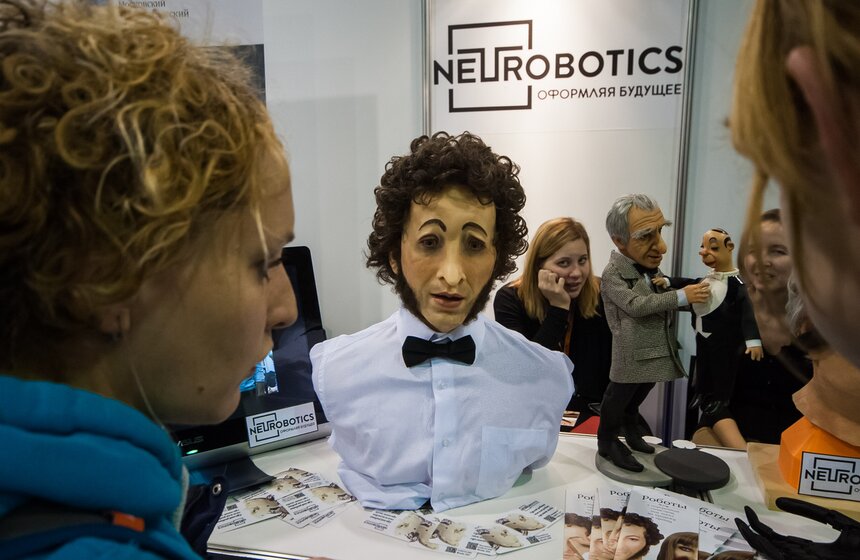 Выставка робототехники Robotics Expo 2015 в КВЦ "Сокольники" 21 фото