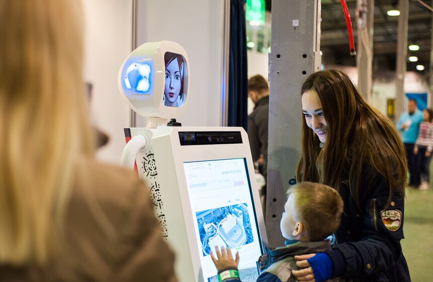 Выставка робототехники Robotics Expo 2015 в КВЦ "Сокольники" 3 фото