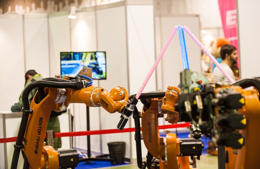 Выставка робототехники Robotics Expo 2015 в КВЦ "Сокольники" 10 фото