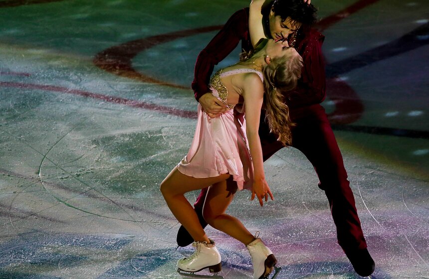 Московский этап Гран-при по фигурному катанию в "Лужниках" 20 фото