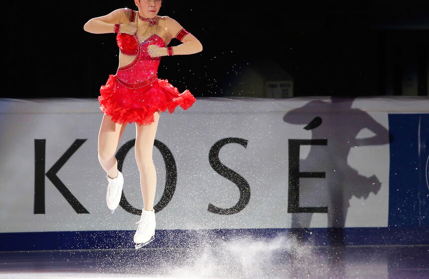 Московский этап Гран-при по фигурному катанию в "Лужниках" 4 фото