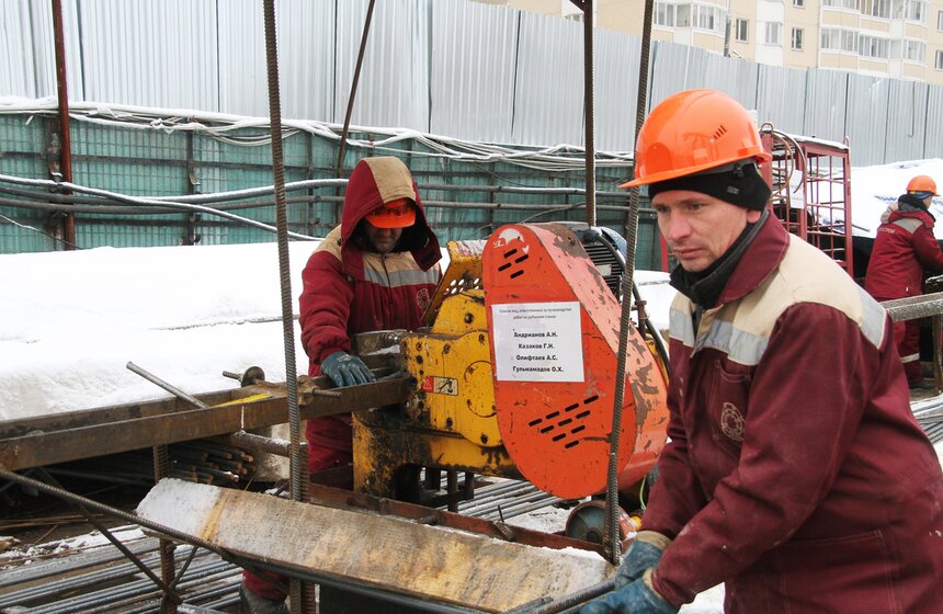 Осмотр строящейся станции метро "Фонвизинская" 7 фото