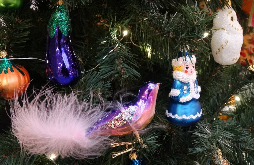 Елка телеканала "Москва 24" в ГУМе 17 фото