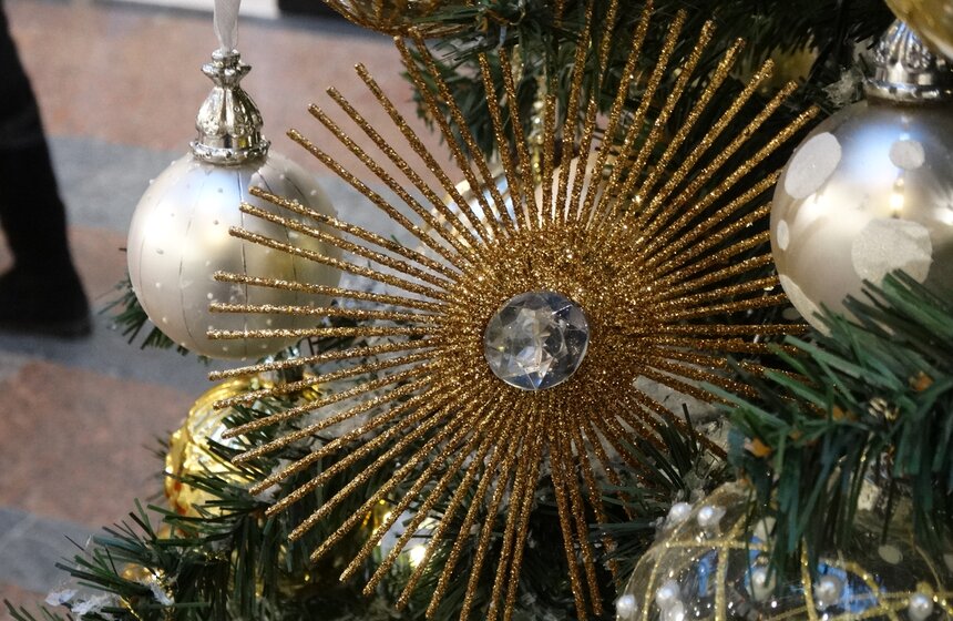 Елка телеканала "Москва 24" в ГУМе 14 фото