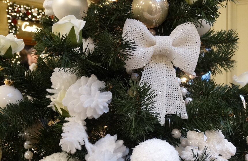 Елка телеканала "Москва 24" в ГУМе 13 фото