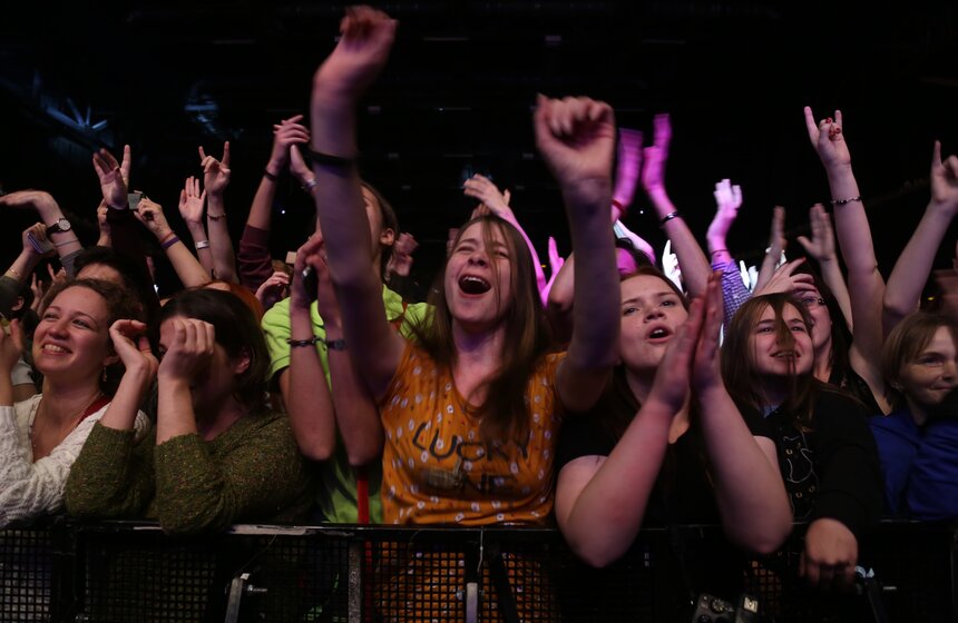 "Сплин" выступил с концертом в Москве 8 фото