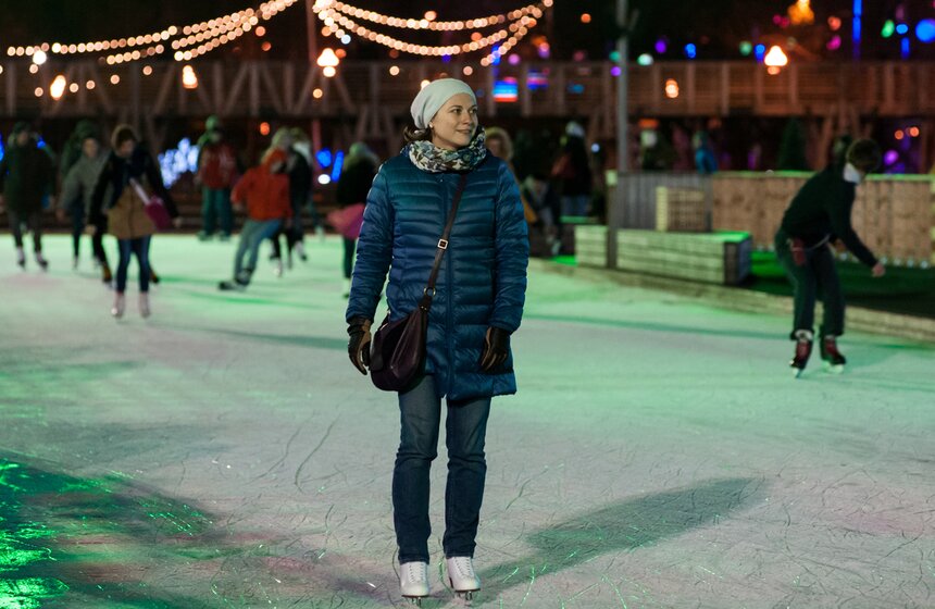 В парке Горького открылся каток 17 фото