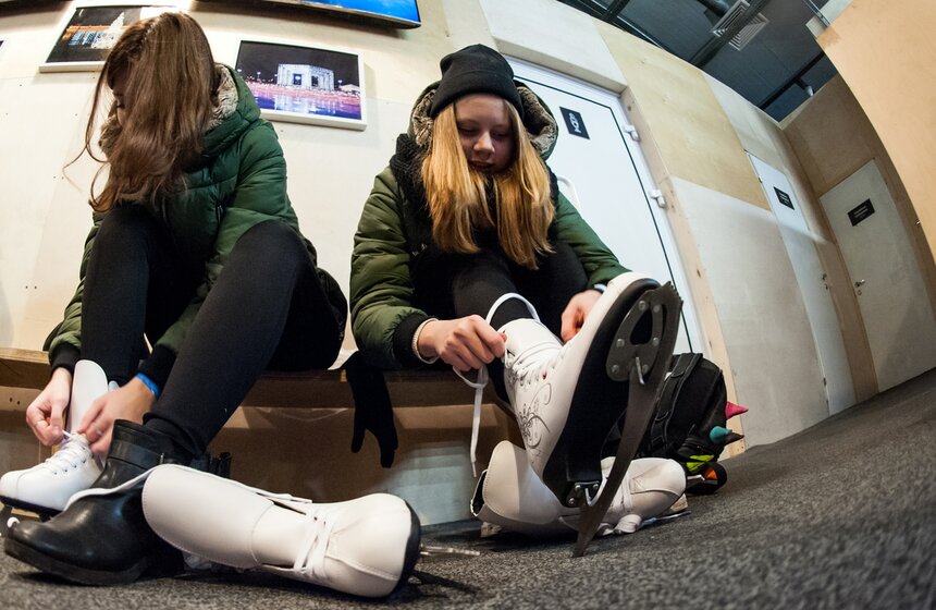 В парке Горького открылся каток 5 фото