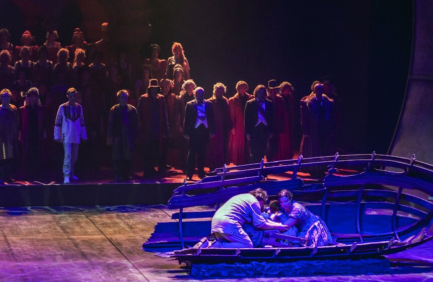 На новой сцене "Геликон-оперы" поставили "Садко" 25 фото