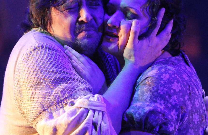 На новой сцене "Геликон-оперы" поставили "Садко" 24 фото