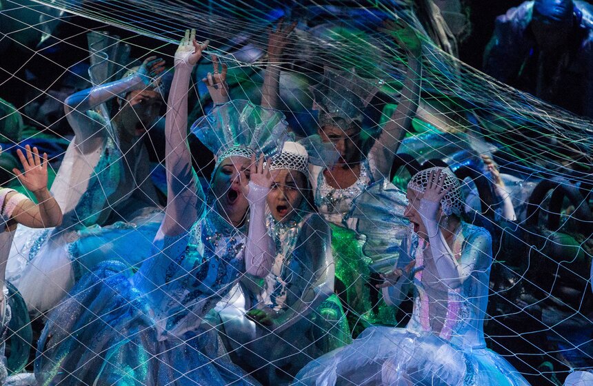 На новой сцене "Геликон-оперы" поставили "Садко" 20 фото