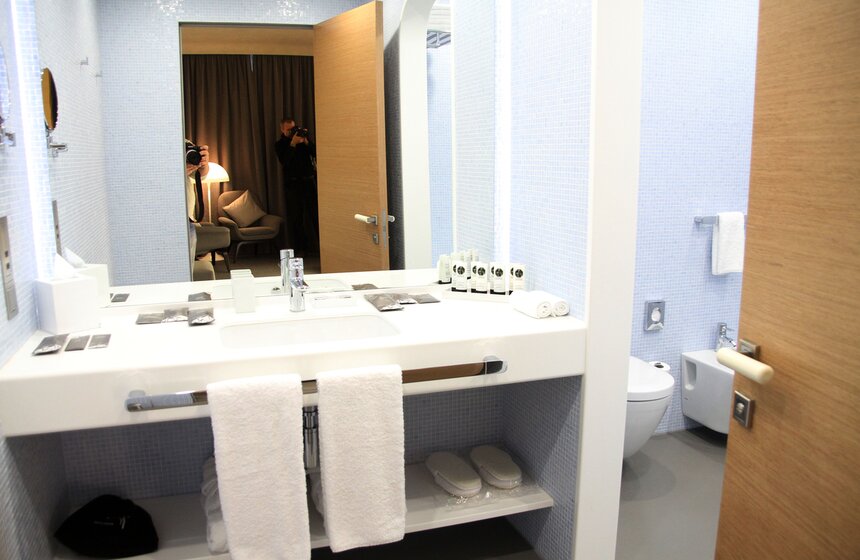 Сергей Собянин осмотрел новый отель "СтандАрт" 11 фото