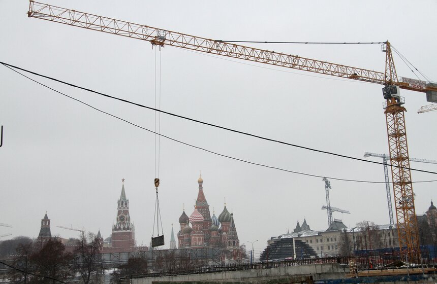 Сергей Собянин посетил место раскопок в "Зарядье" 5 фото