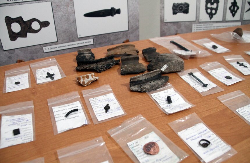 Сергей Собянин посетил место раскопок в "Зарядье" 12 фото