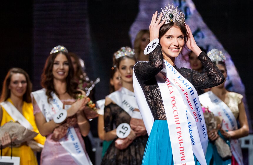 В Москве выбрали "Красу России" 31 фото