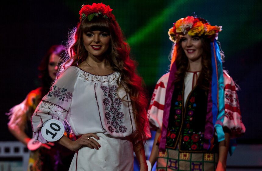 В Москве выбрали "Красу России" 18 фото