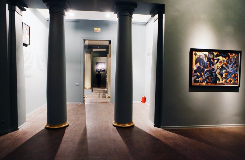 Выставка "Жизнь и театр Александра Тихомирова" 5 фото