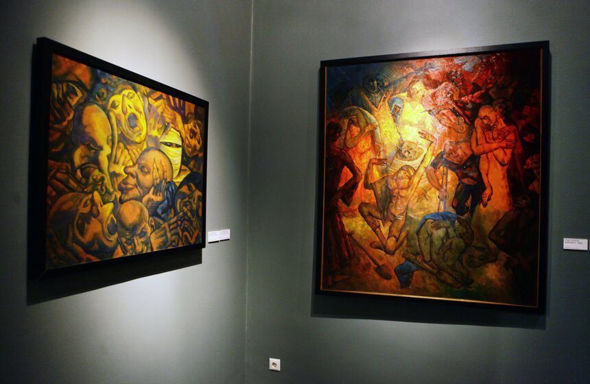 Выставка "Жизнь и театр Александра Тихомирова" 7 фото