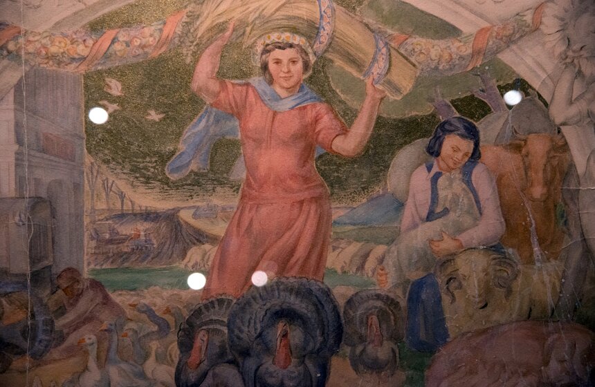 Выставка "Художники ВДНХ" в павильоне №1 "Центральный" 20 фото