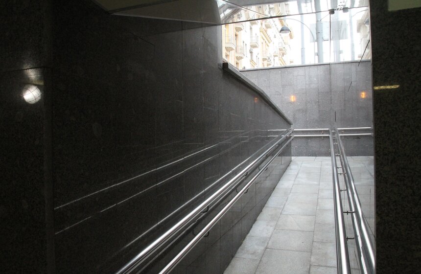 Завершился ремонт пешеходного подземного перехода "Телеграф" 10 фото