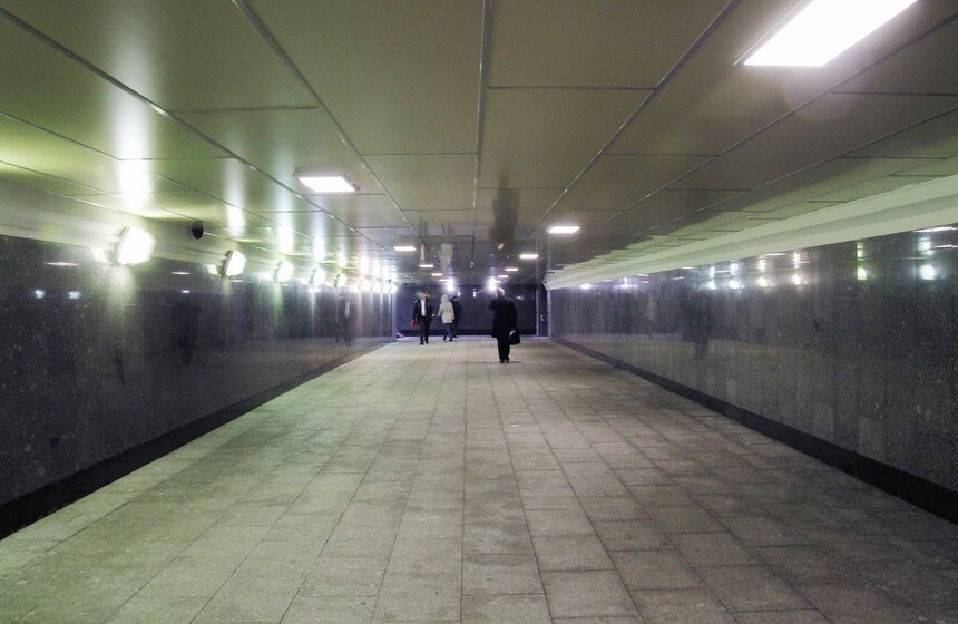 Завершился ремонт пешеходного подземного перехода "Телеграф" 3 фото