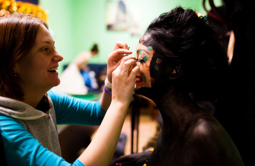 Финал конкурса "Лучший гример года" 2 фото