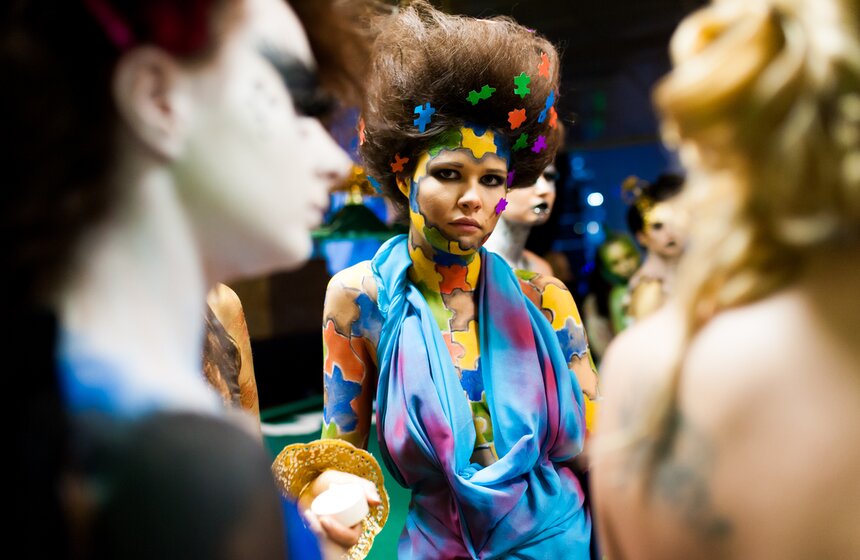 Финал конкурса "Лучший гример года" 1 фото