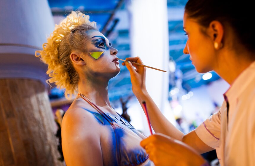 Финал конкурса "Лучший гример года" 5 фото