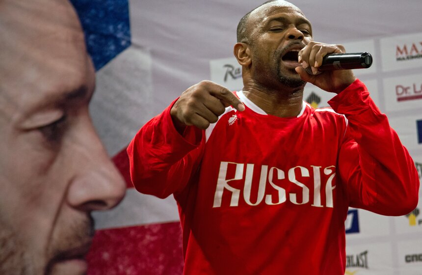 Открытая тренировка боксера Роя Джонса-младшего 21 фото