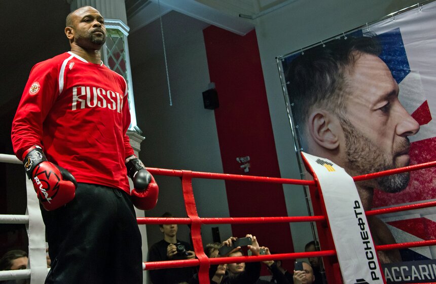 Открытая тренировка боксера Роя Джонса-младшего 10 фото