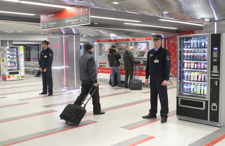 Новый терминал "Аэроэкспресса" на Павелецком вокзале 2 фото