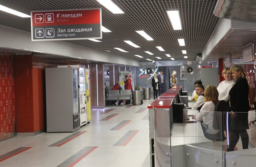 Новый терминал "Аэроэкспресса" на Павелецком вокзале 17 фото