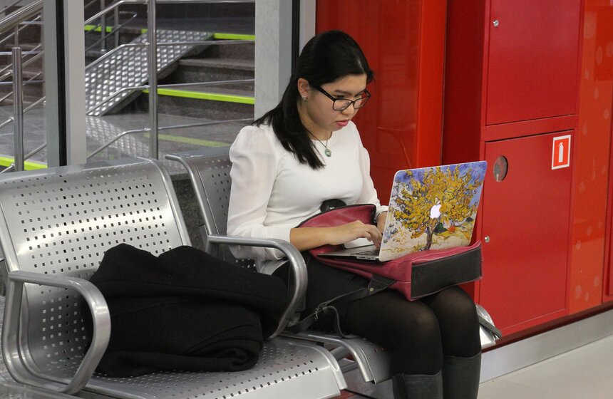 Новый терминал "Аэроэкспресса" на Павелецком вокзале 12 фото