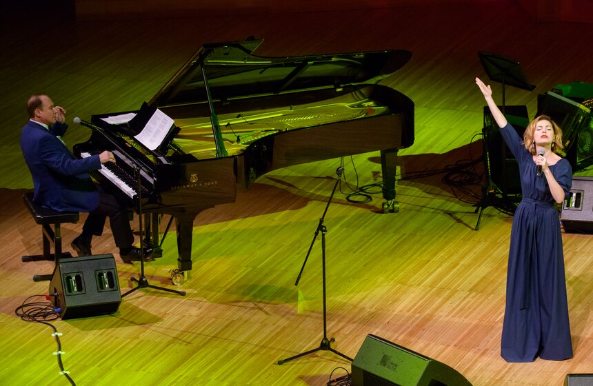 В ММДМ прошел юбилейный творческий вечер Максима Дунаевского 14 фото