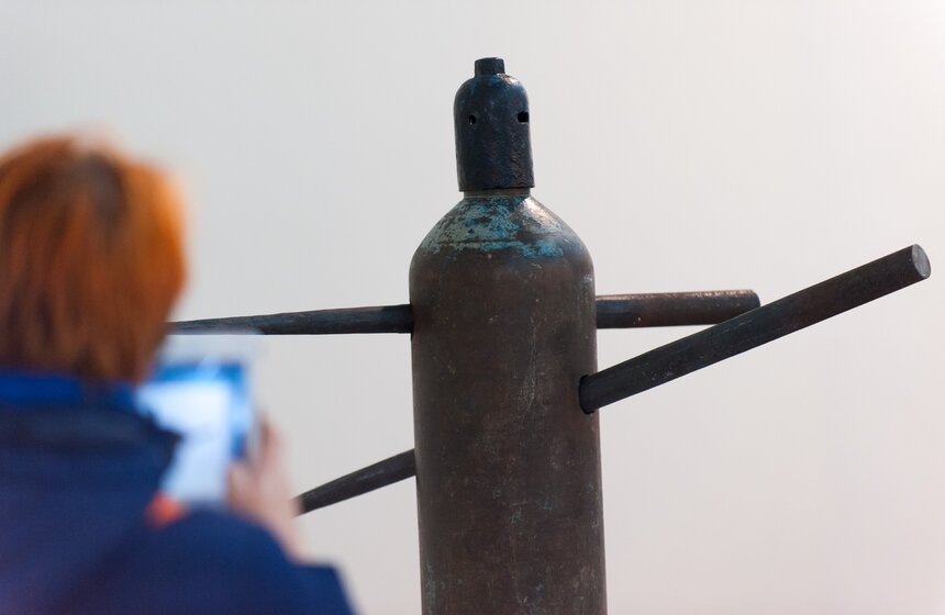 На Винзаводе открылась выставка "Ура! Скульптура!" 25 фото