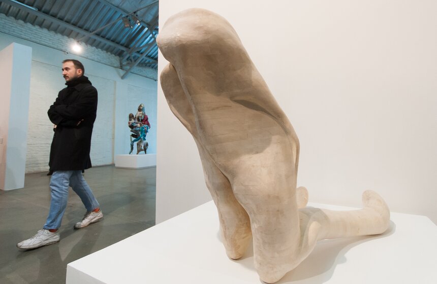 На Винзаводе открылась выставка "Ура! Скульптура!" 27 фото